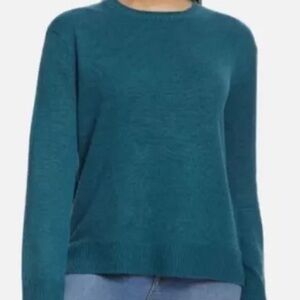 Ella Moss Ladies' Crewneck Sweater, Teal Large